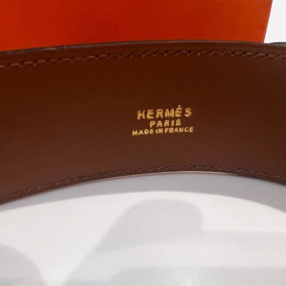 HERMES BELT. collier de chein leather belt - Picture 8 of 10